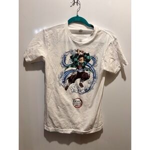 Demon Slayer White T Shirt Size Medium
